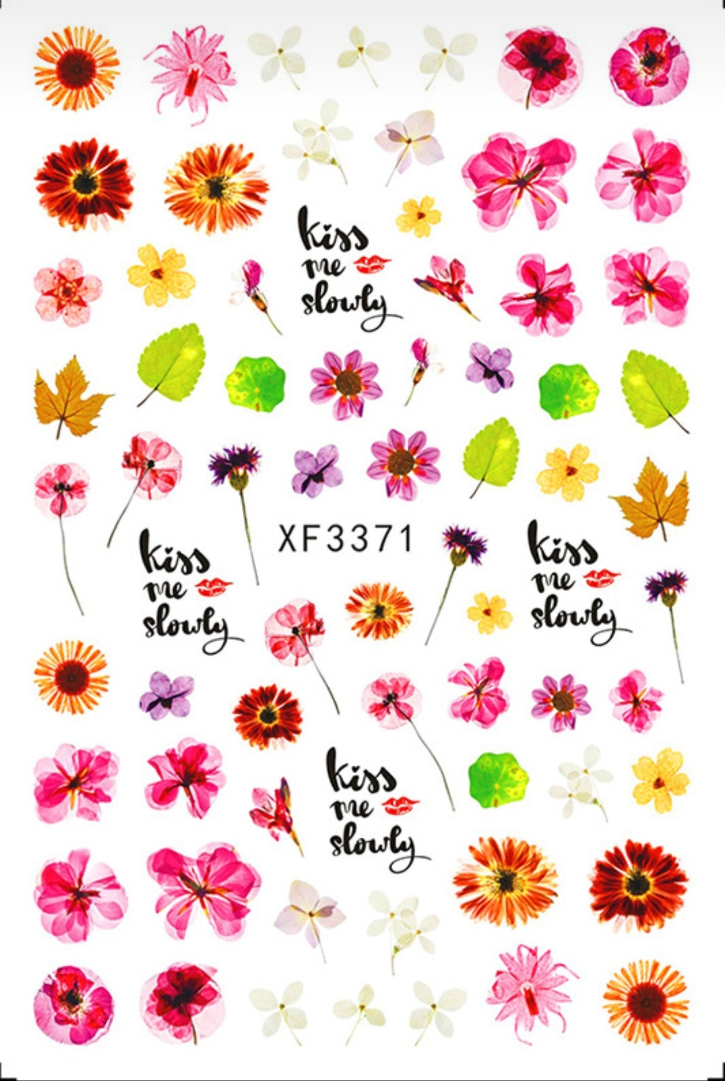 191-Sticker Decals -Flowers