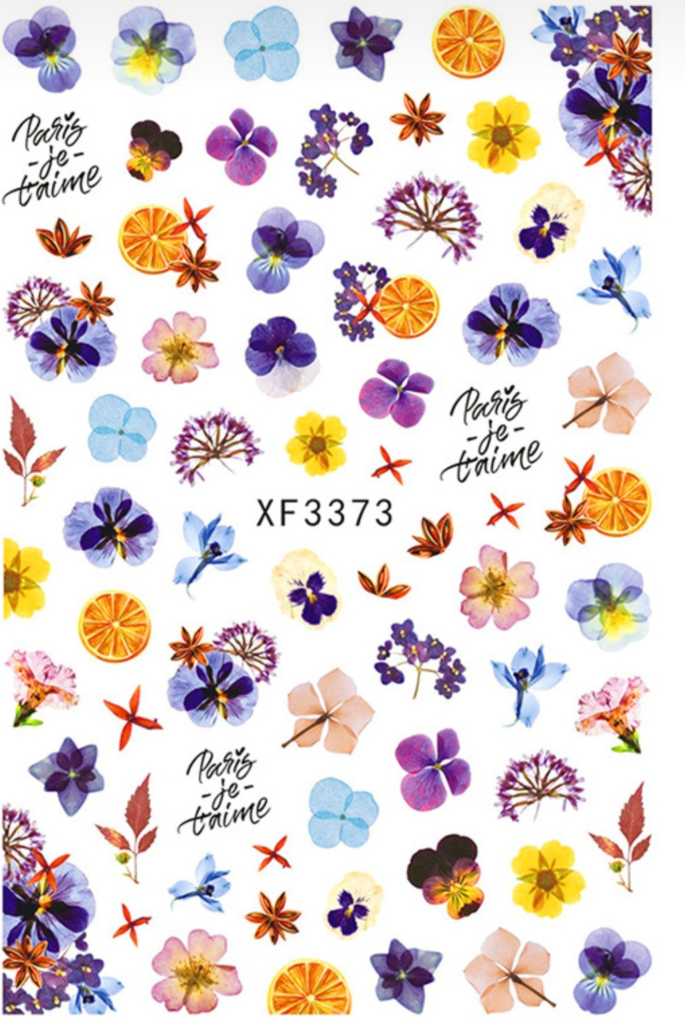 137-Sticker Decals - Flowers