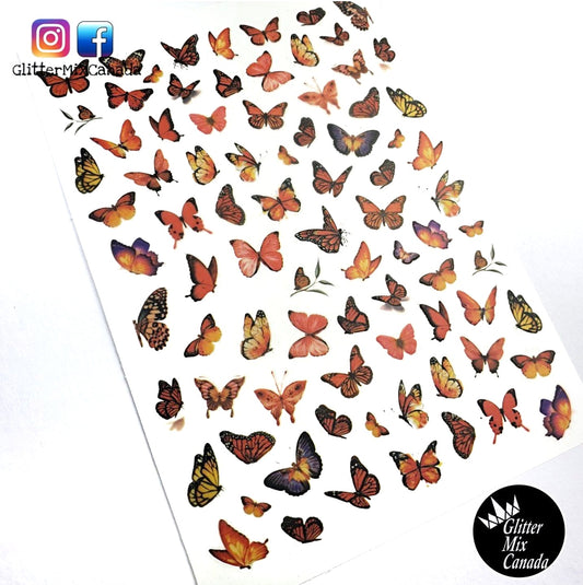 023-Sticker Decals - Butterflies