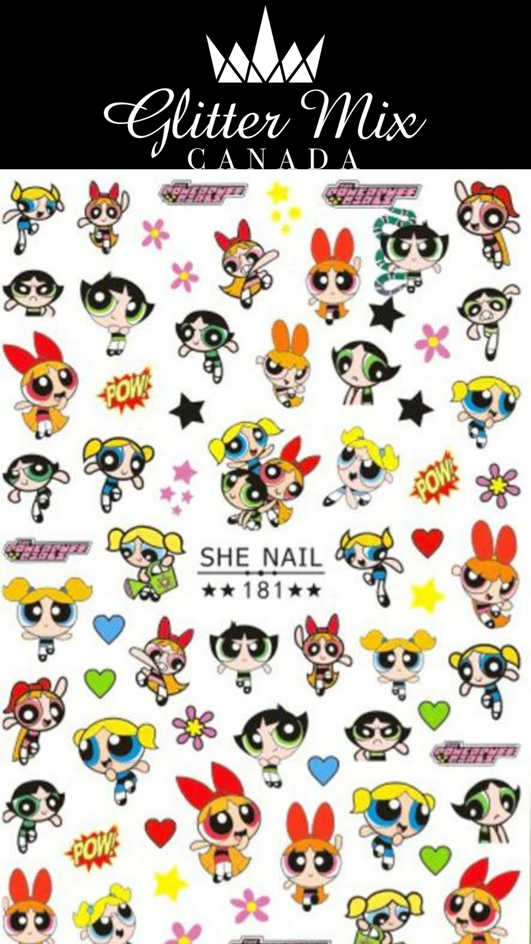 094-Sticker Decals - Power Girl