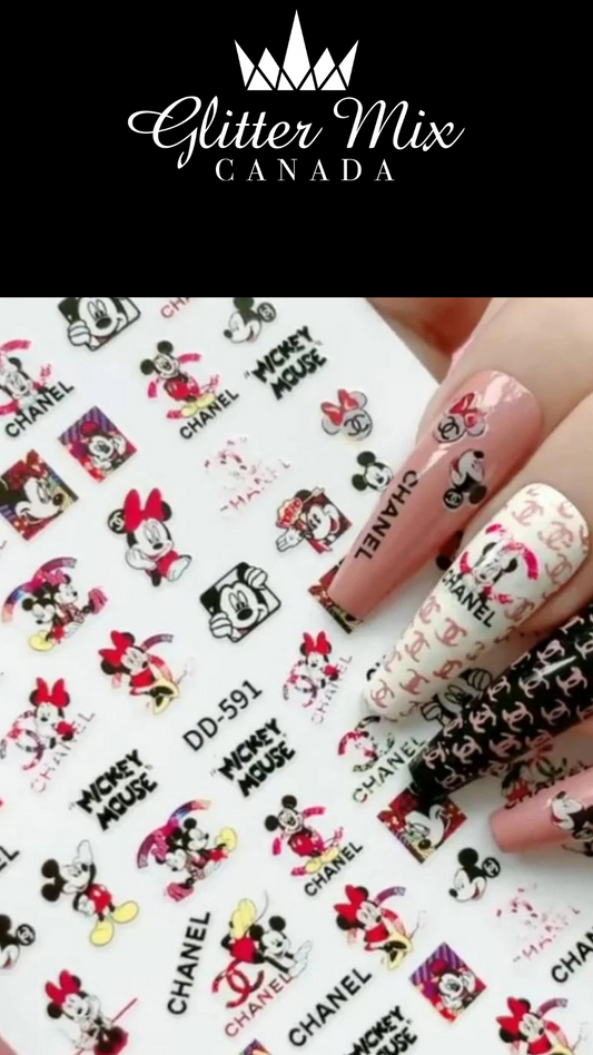 092-Sticker Decals - Mickey Love