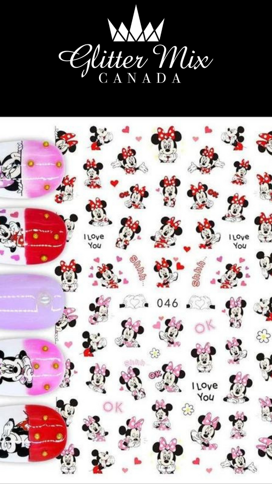 073-Sticker Decals -Mickey