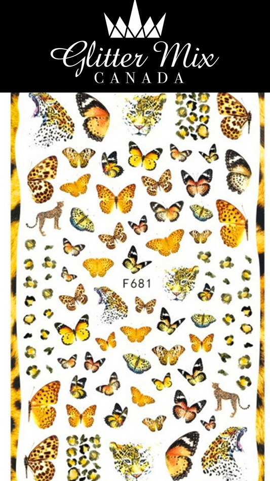 022-Sticker Decals - Butterflies